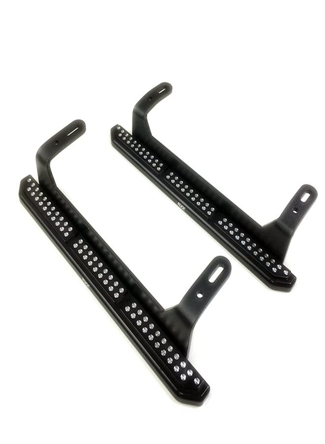 KYX Racing Metal Rock Slider Side Step Running Boards Foot-Plate Upgrades Parts Accessories for 1/10 RC Crawler Car TRX4 - Image 1